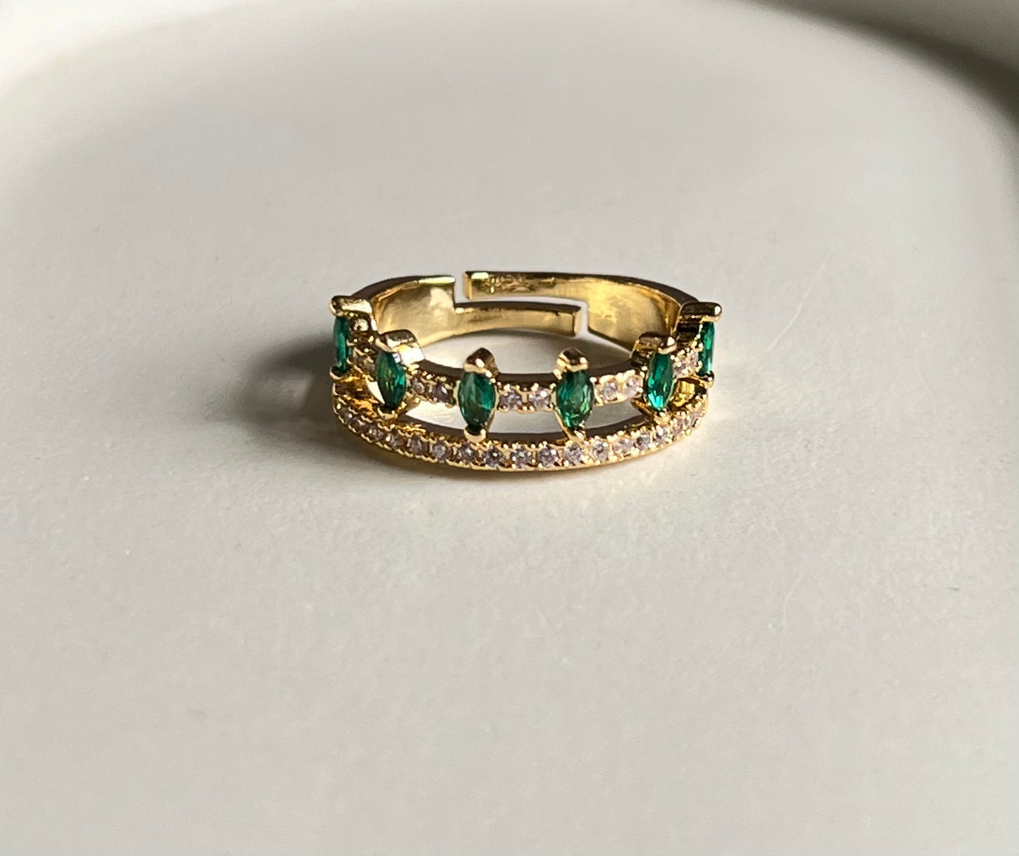 Mint Royale Ring - Adjustable & Anti Tarnish