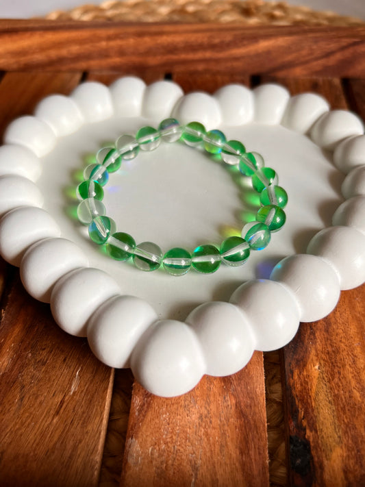 Forest Whisper Aura Beads Bracelet
