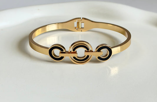 Clean Girl Loop Anti Tarnish Kada Bracelet - Regular Size