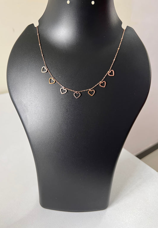 Endless Hallow Hear Anti-Tarnish Neck Chain