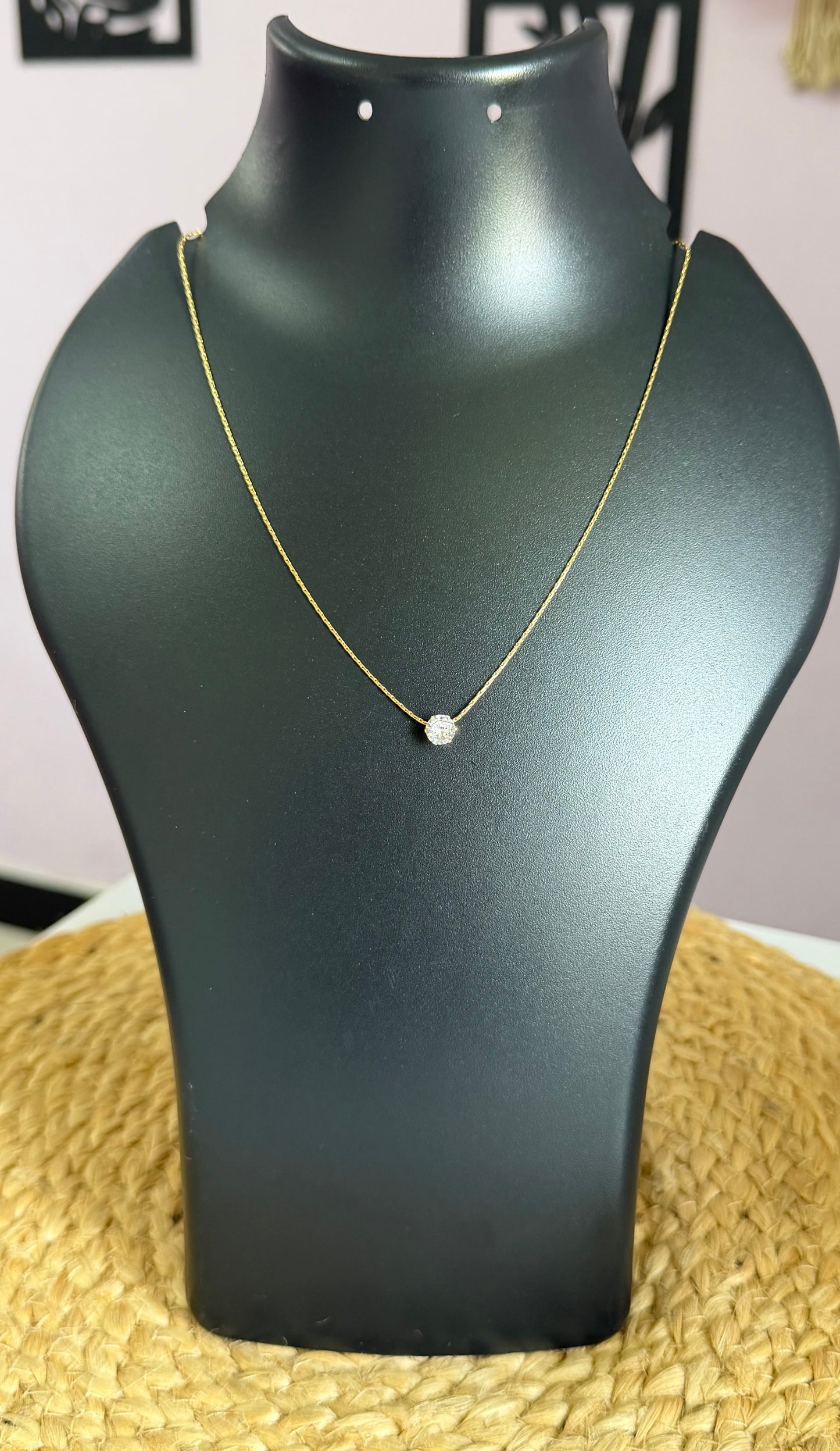The Orbital Anti Tarnish Neck Chain