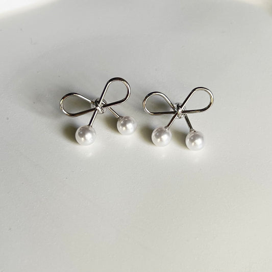 Twilight Bow Elegance Earrings