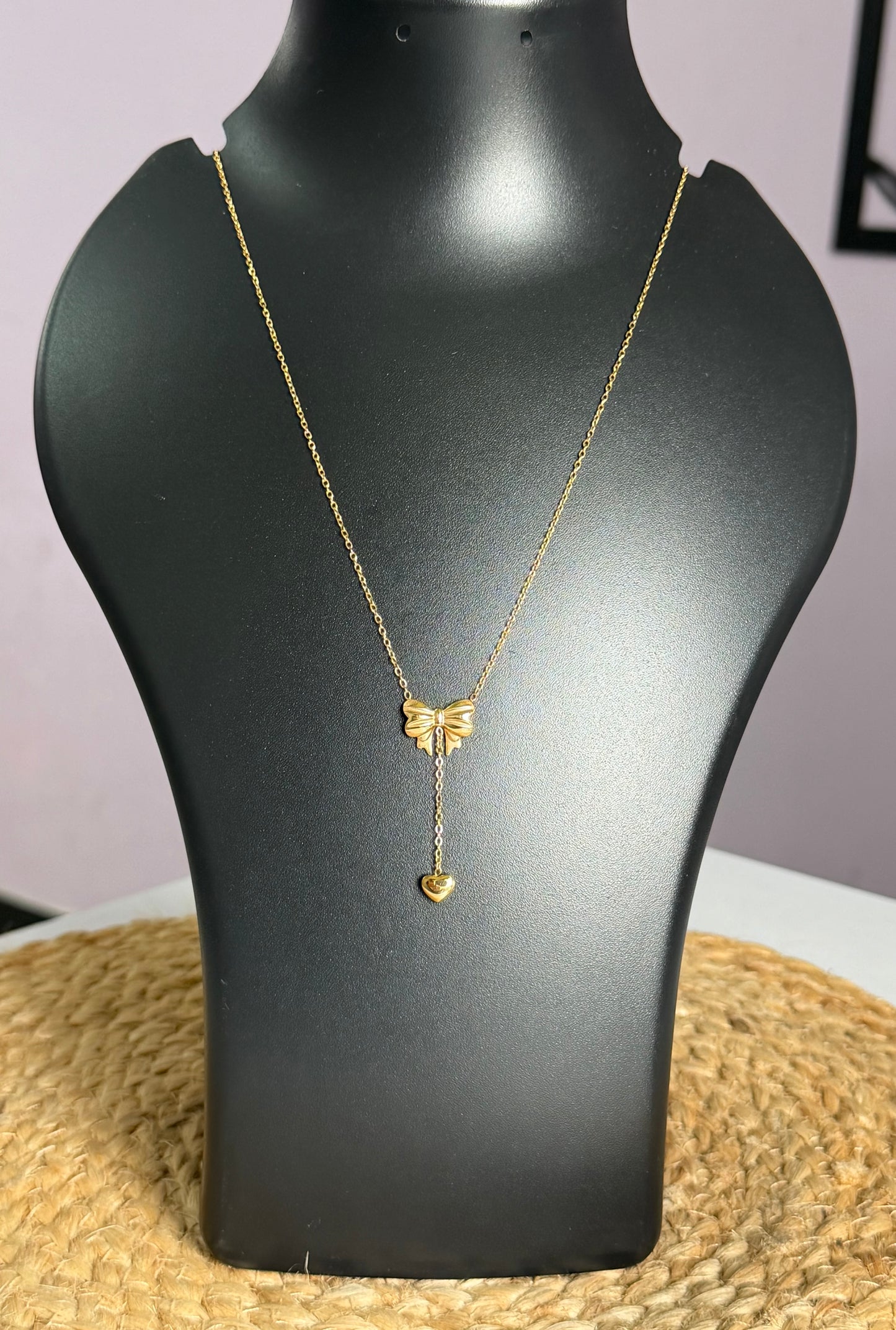 Dainty Bowknot Anti-Tarnish Neck Chain