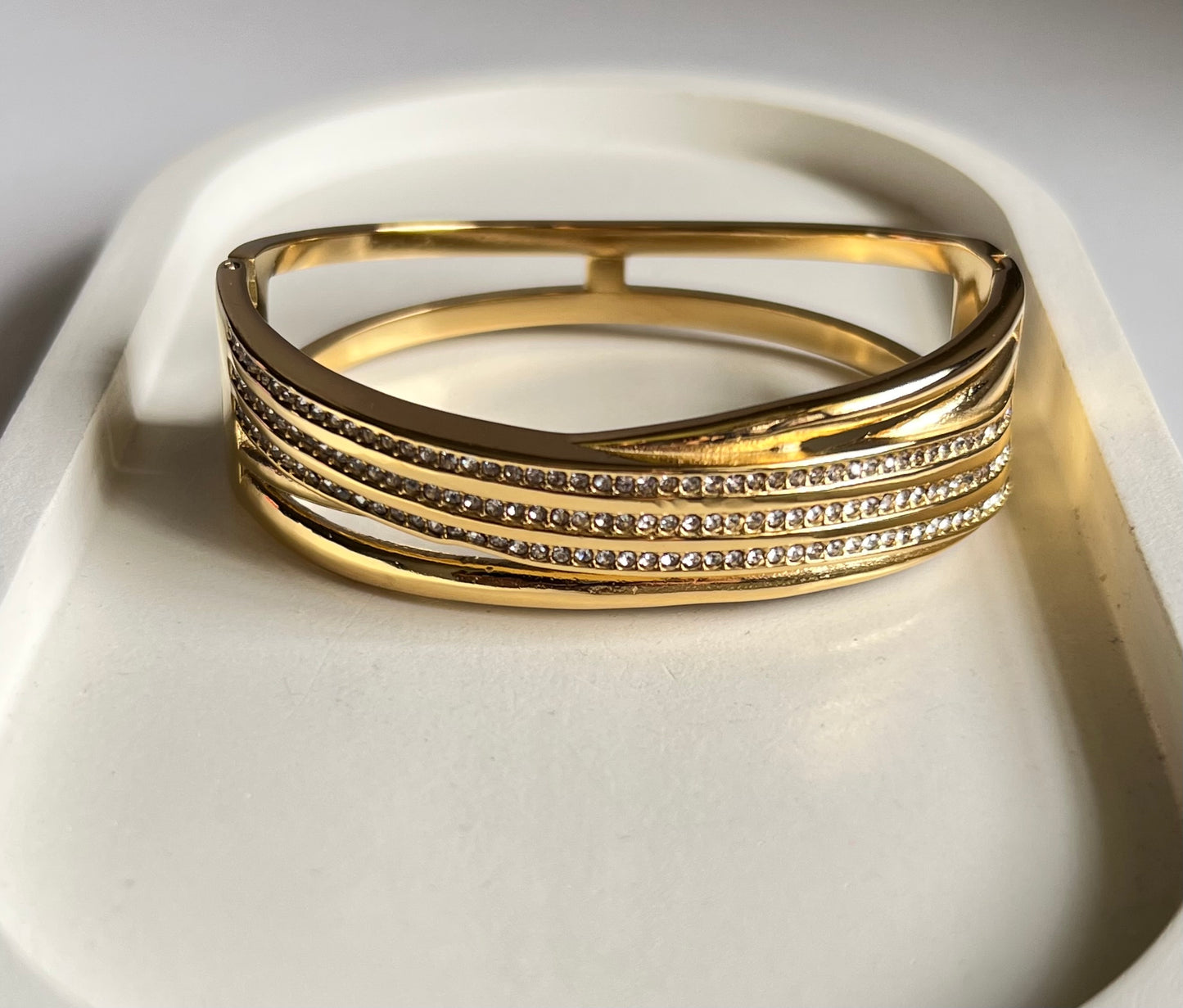Bold Luxe Bracelet- Tarnish Free Shine