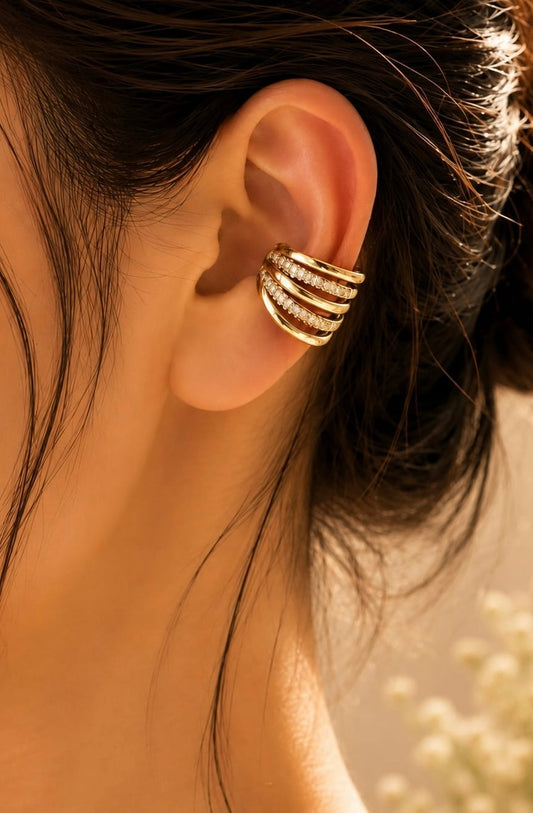 Celeste Anti-Tarnish Ear Cuff ( 1 Piece)