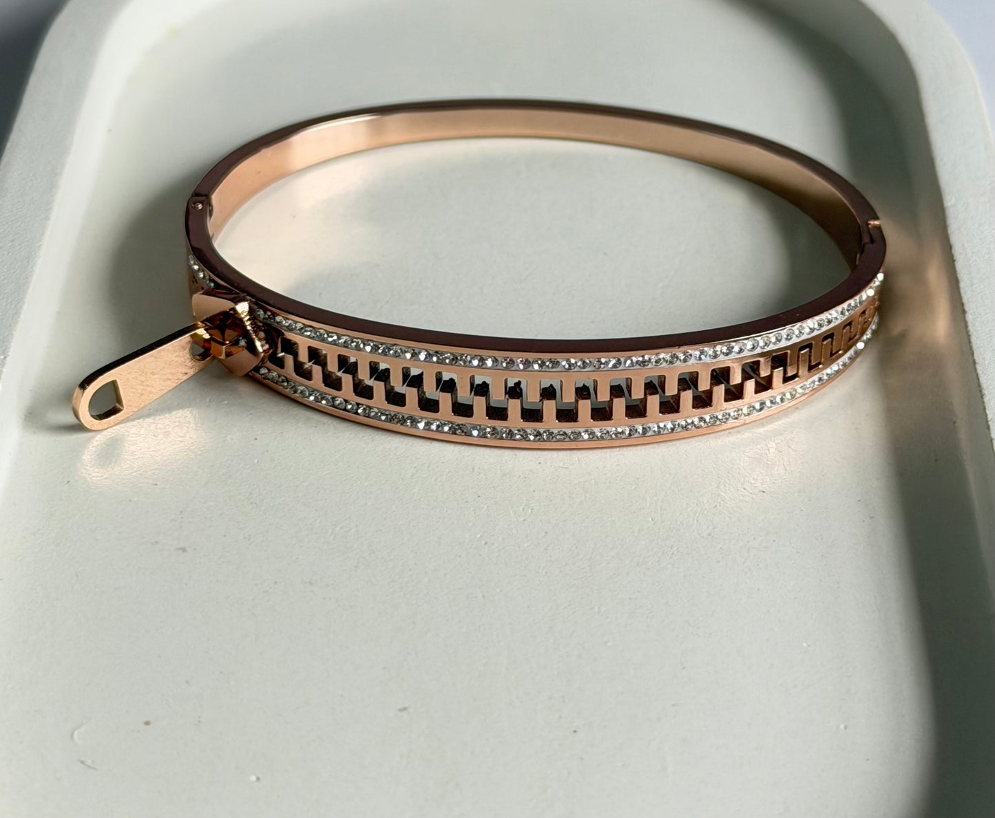 Zipline Glow Anti-Tarnish Kada Bracelet - Regular Size