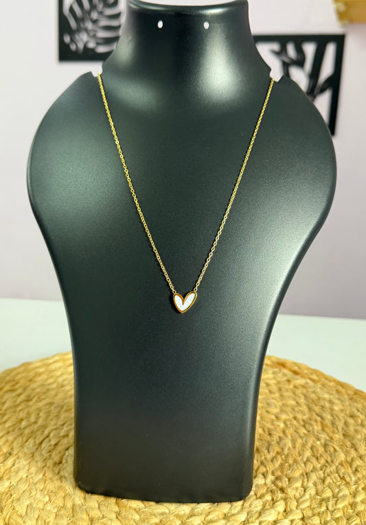 Aesthetic Heart Anti Tarnish Neck Chain