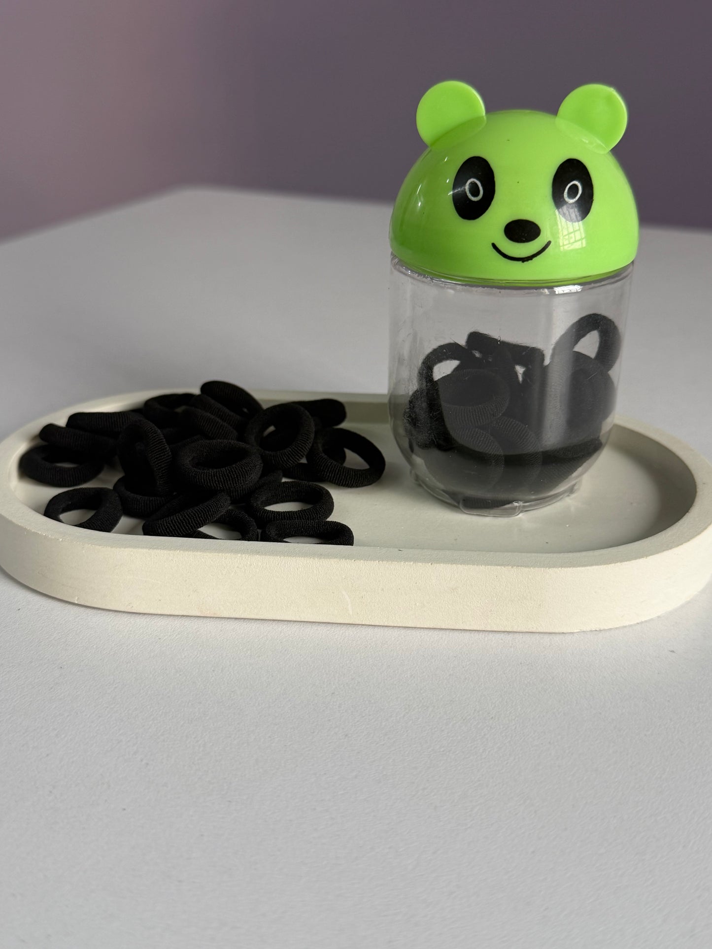 Black Basic Mini Hairband Set