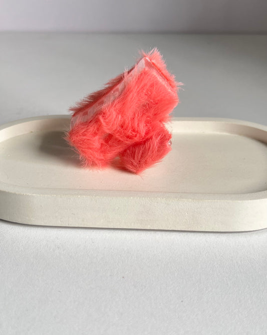 FluffyGrip Claw Clip - Peach