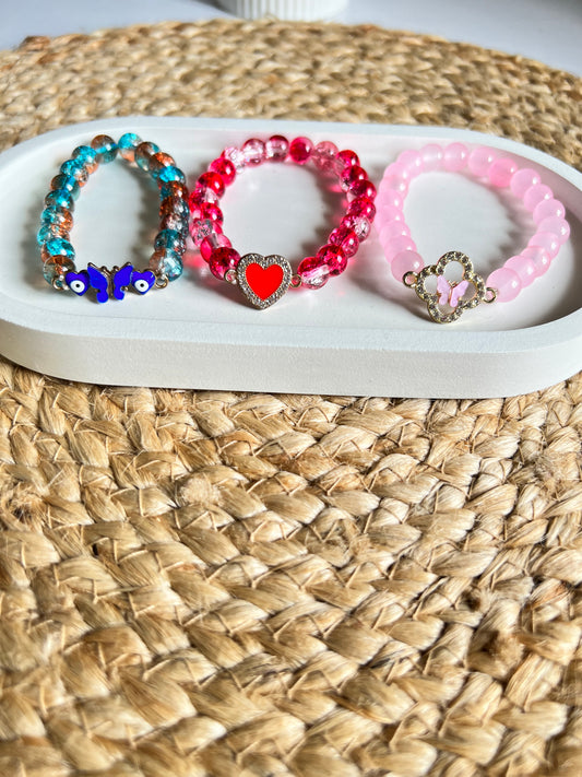 Stylish Beaded Bracelet- Set of 3
