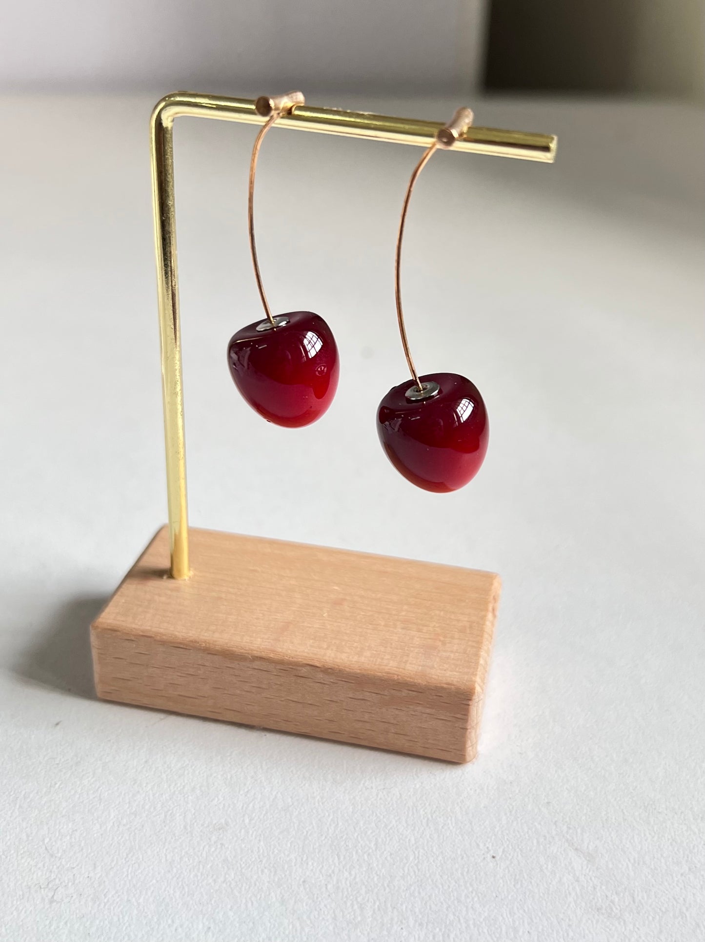Cute Korean Style Cherry Earrings