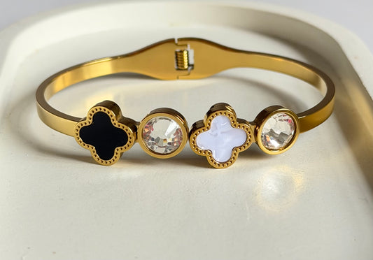 The Royal Quartet Anti Tarnish Kada Bracelet-Regular Size