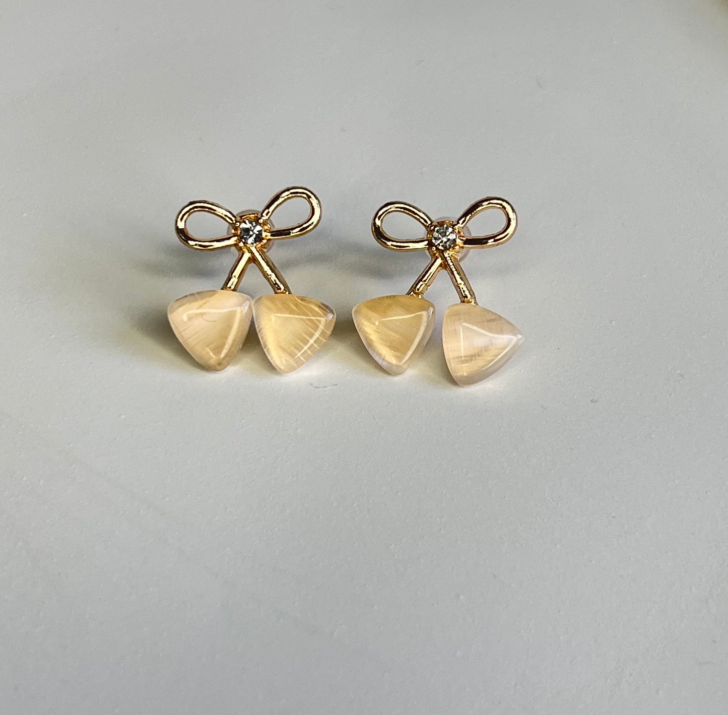 Ethereal Bow Earrings