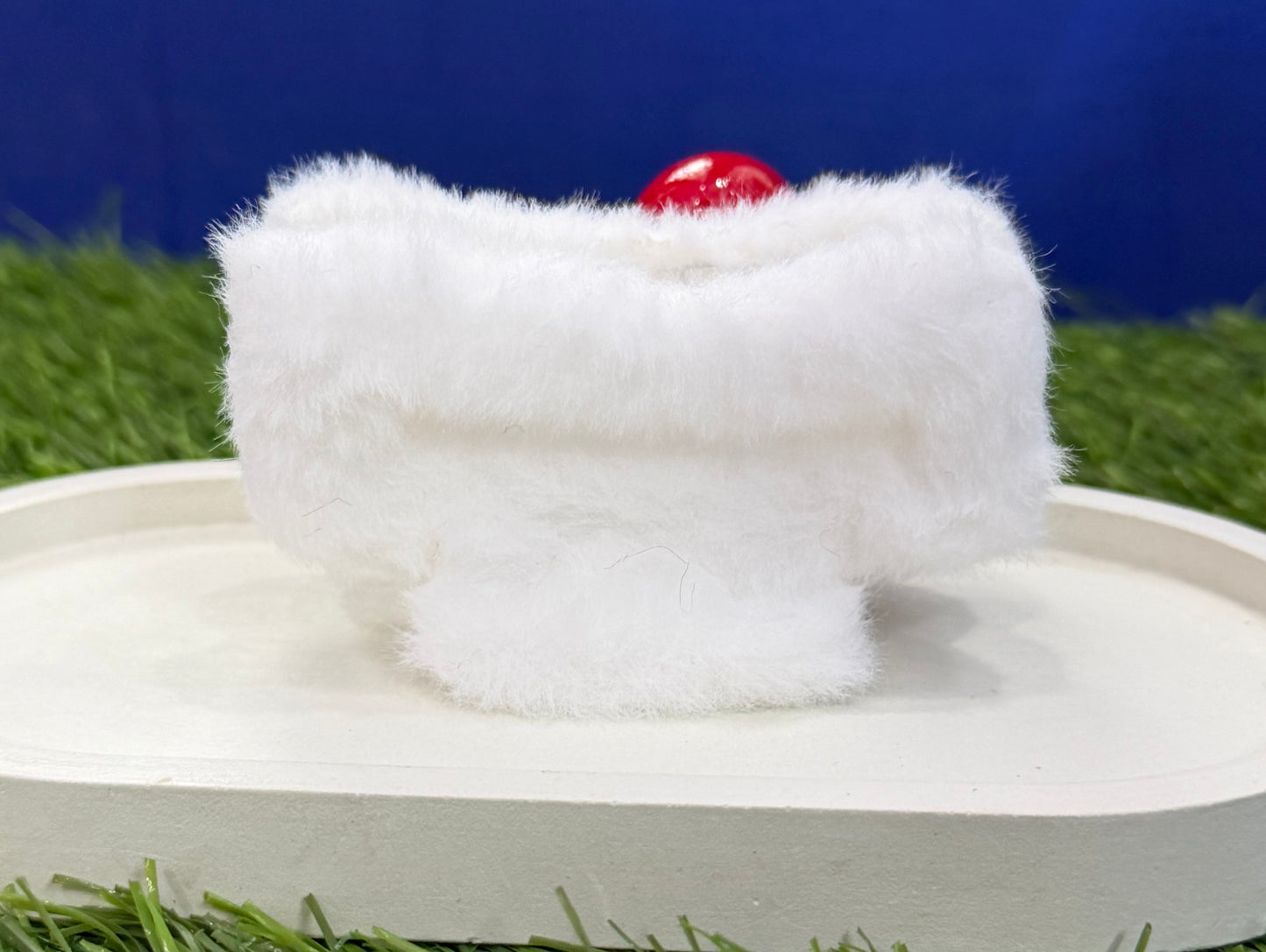 Soft Girl Aesthetic Cherry Claw Clip - White