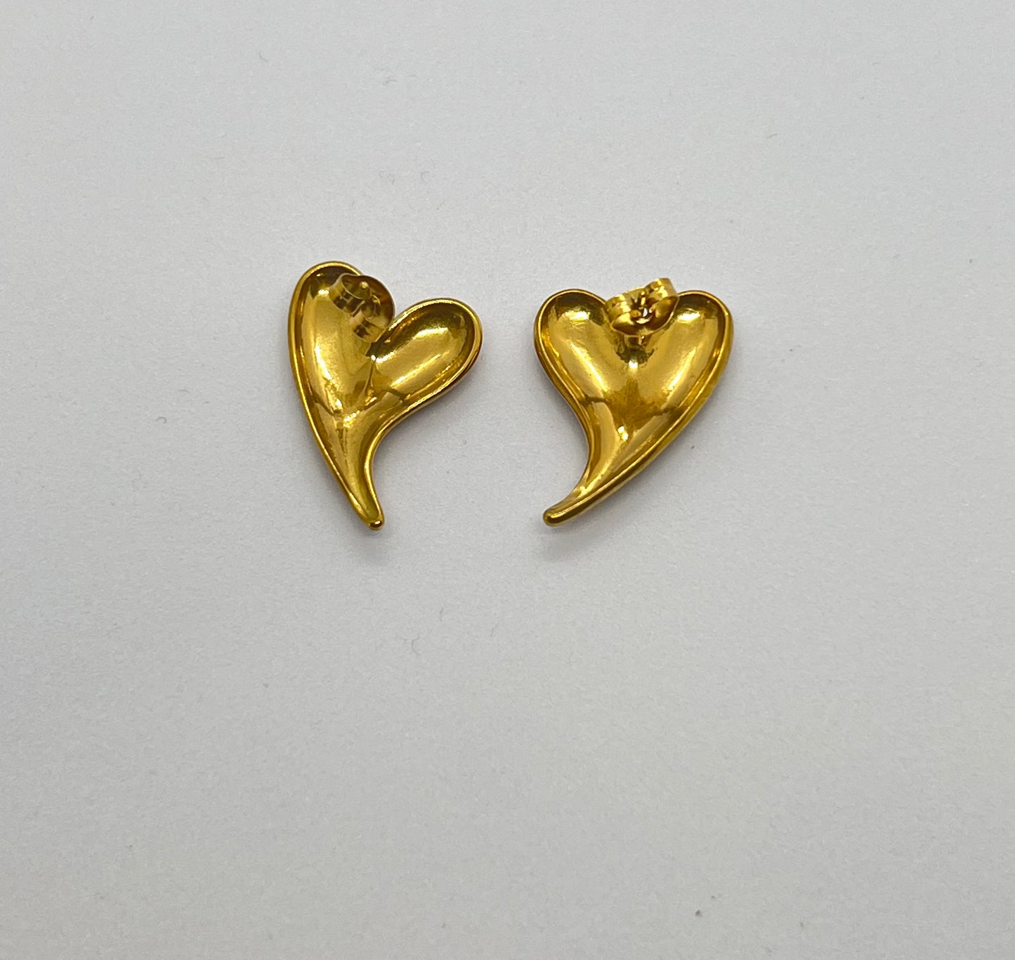 Radiant Heart Anti-Tarnish Earrings