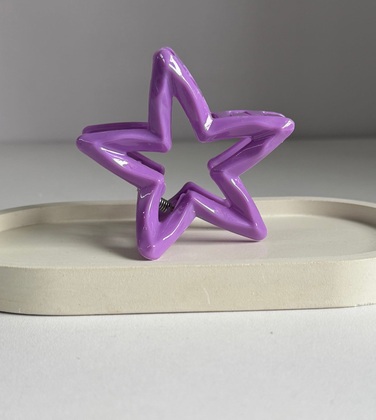 Twinkle Shine Claw Clip - Purple