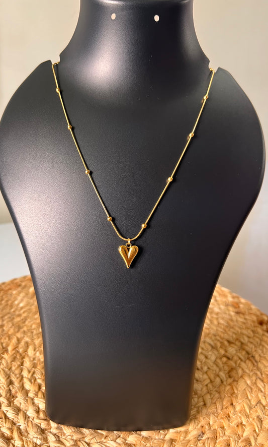 Heart Of Glow Anti Tarnish Neck Chain