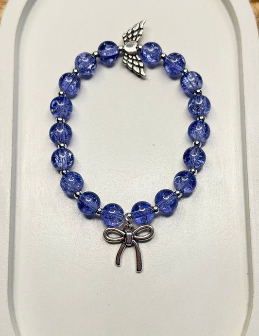 Angel Bow Beads Bracelet