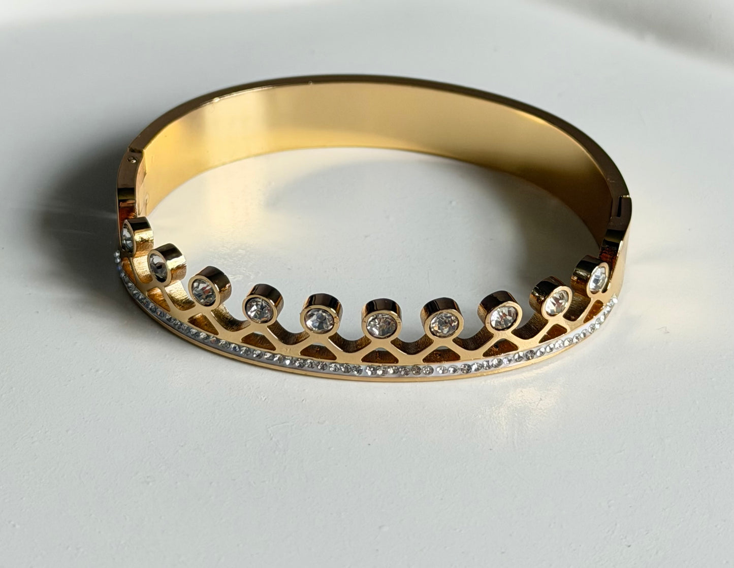 Royal Glow Anti Tarnish Kada Bracelet - Baby Size
