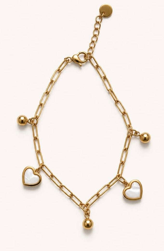 Urban Heart Anti Tarnish Chain Bracelet