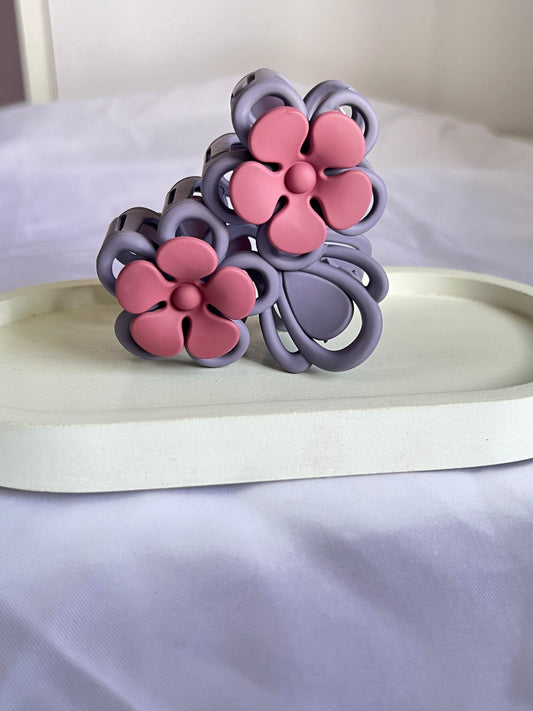 Bloom & Hold Claw Clip - Purple