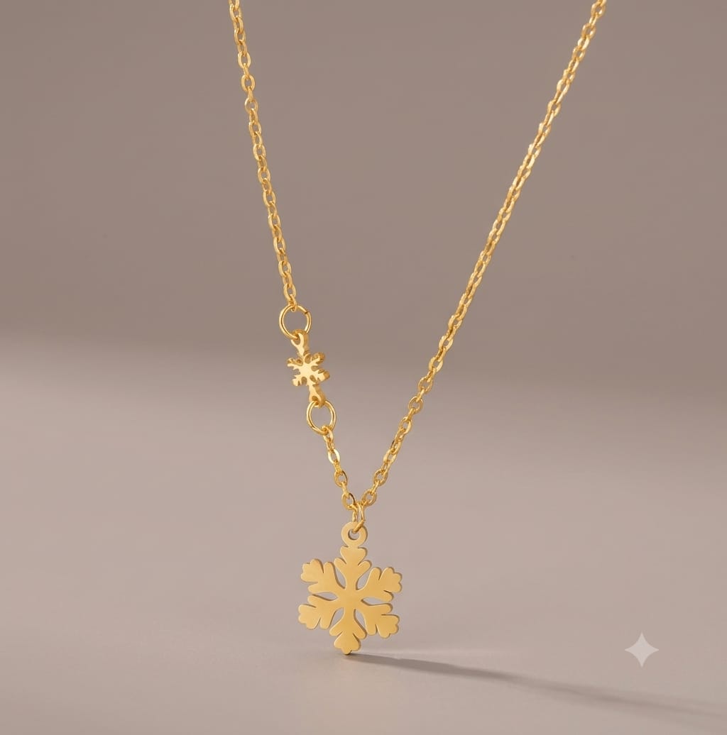 Frost & Flare Snowflake Anti Tarnish Earrings