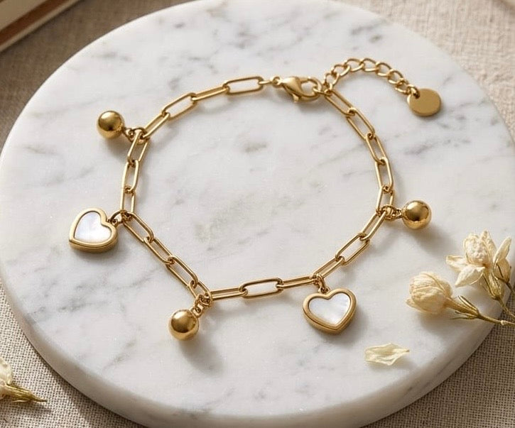 Urban Heart Anti Tarnish Chain Bracelet