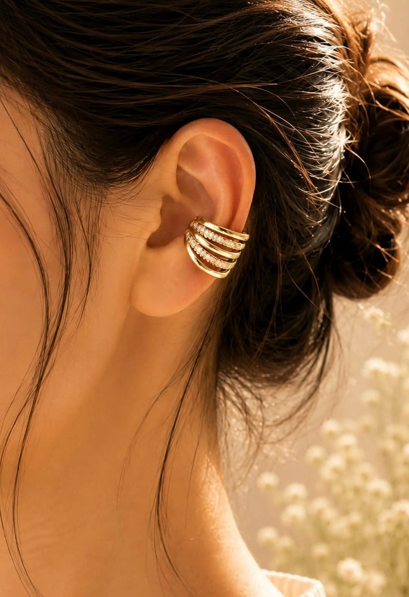 Celeste Anti-Tarnish Ear Cuff ( 1 Piece)