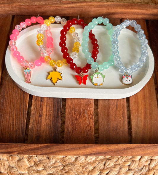 Sugar Sparkle Beads Bracelet - Set Of 5