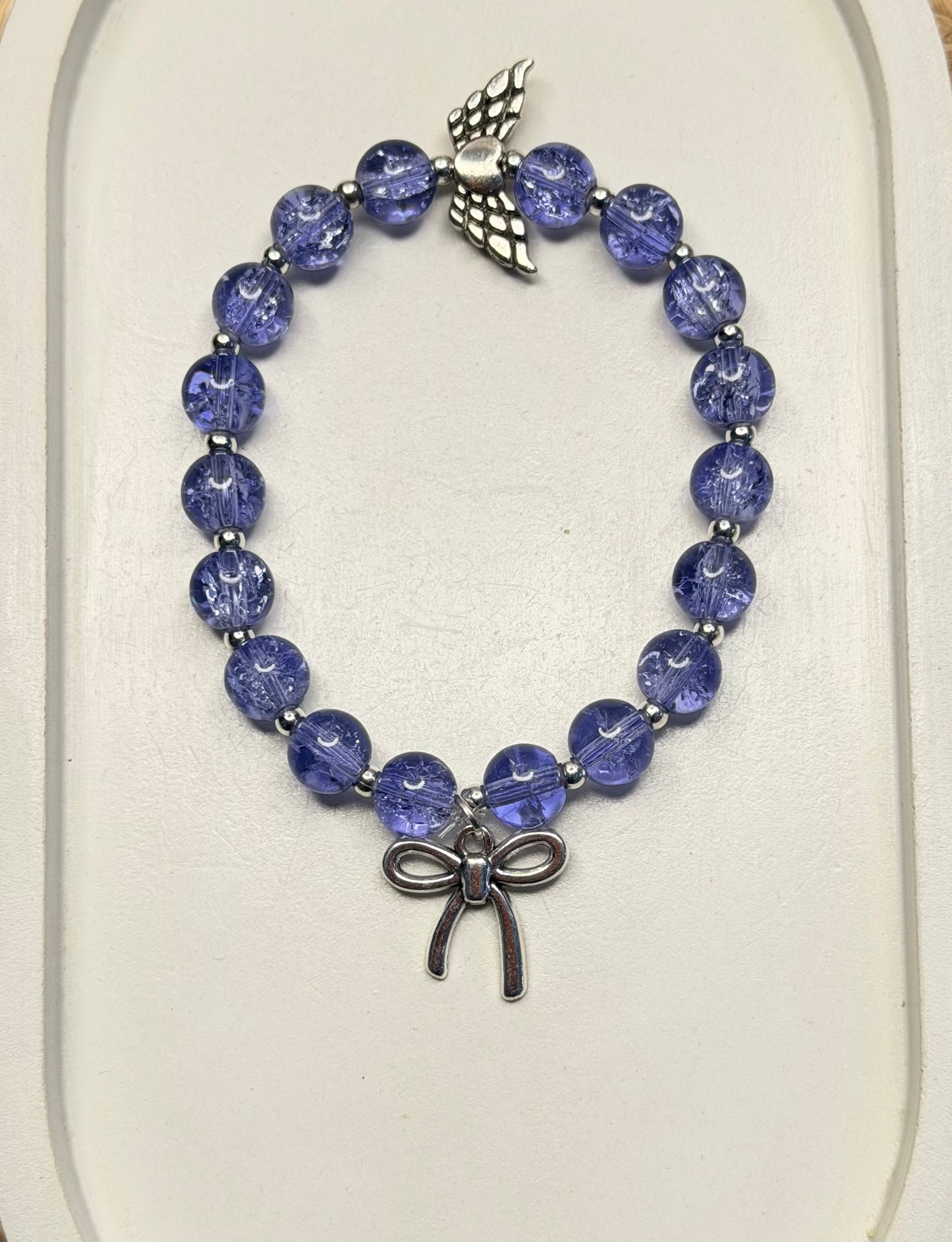 Angel Bow Beads Bracelet