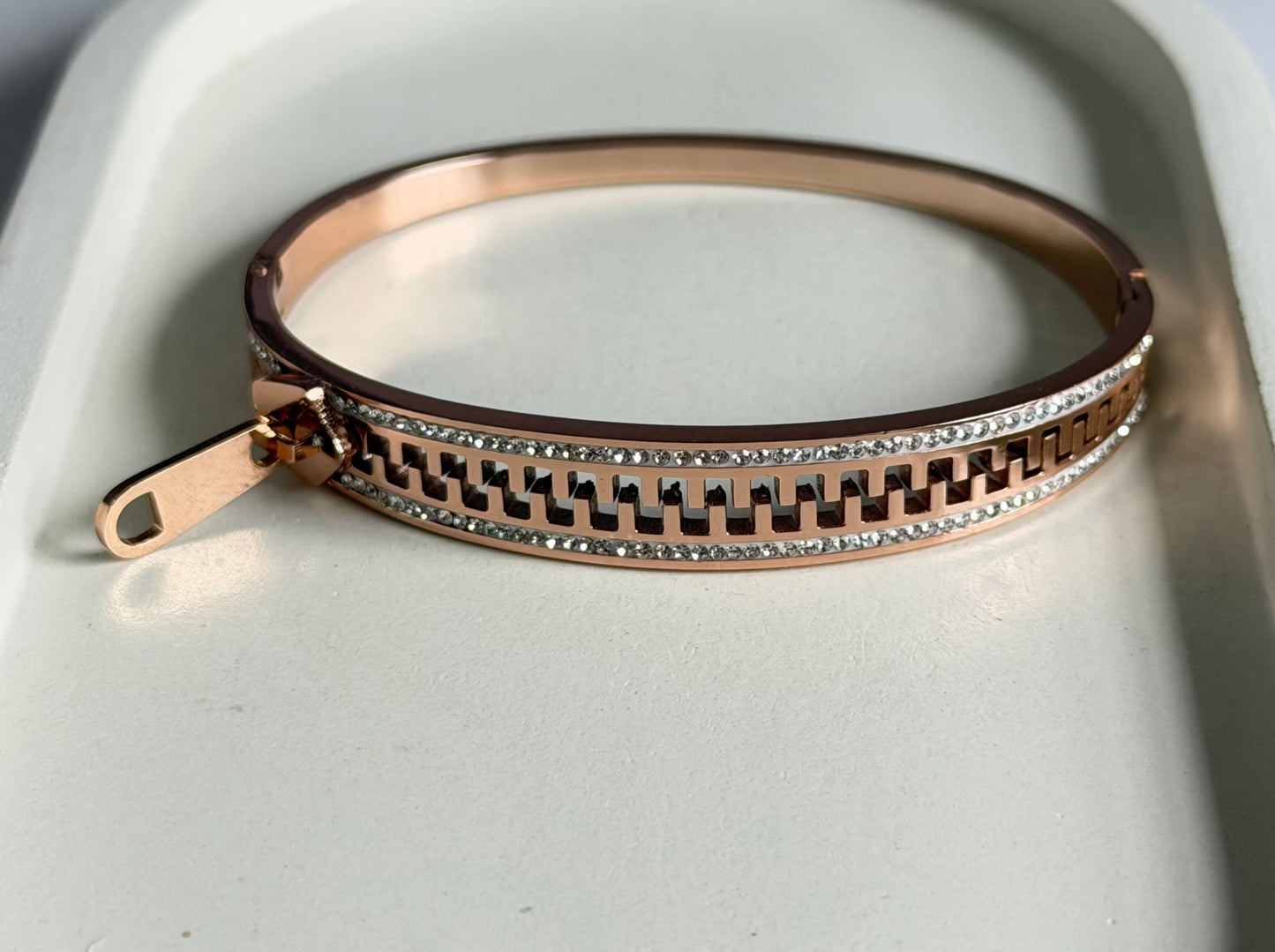 Zipline Glow Anti-Tarnish Kada Bracelet - Regular Size