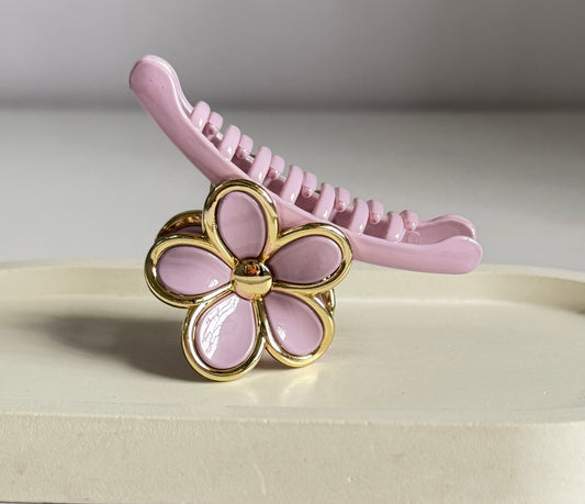 The Darling Daisy Claw Clip - Purple