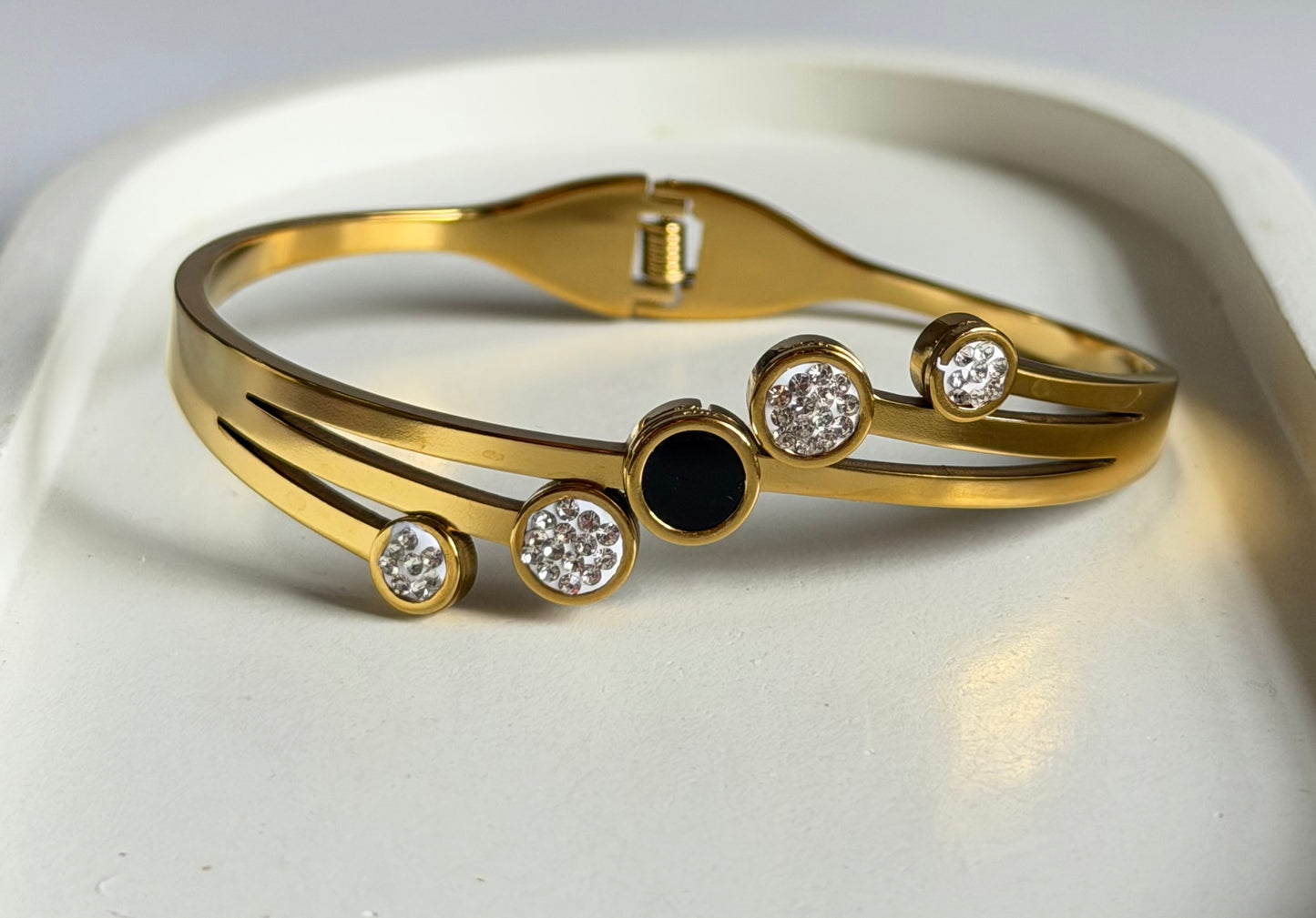 Orbital Radiance Anti Tarnish Kada Bracelet - Regular Size