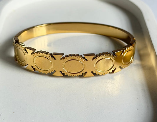 The Iconic Rail Anti Tarnish Kada Bracelet - Regular Size