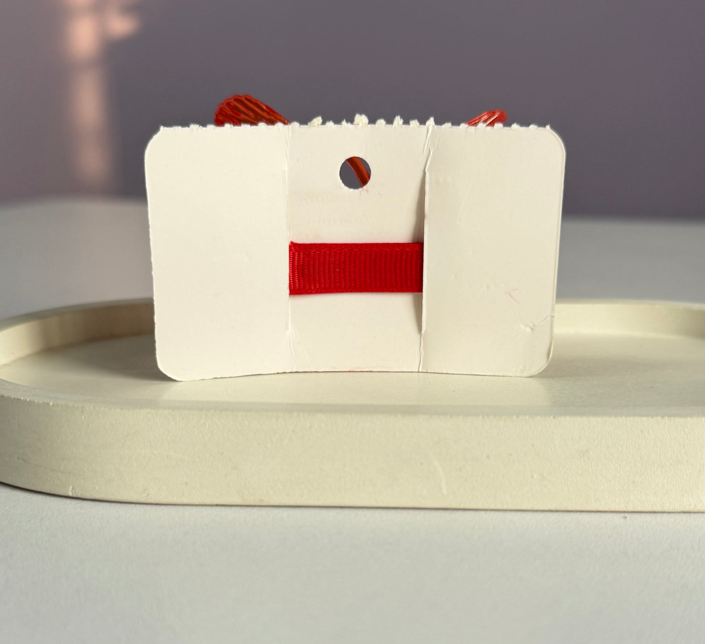 Korean Style Dreamy Butterfly Hair Clips - Red