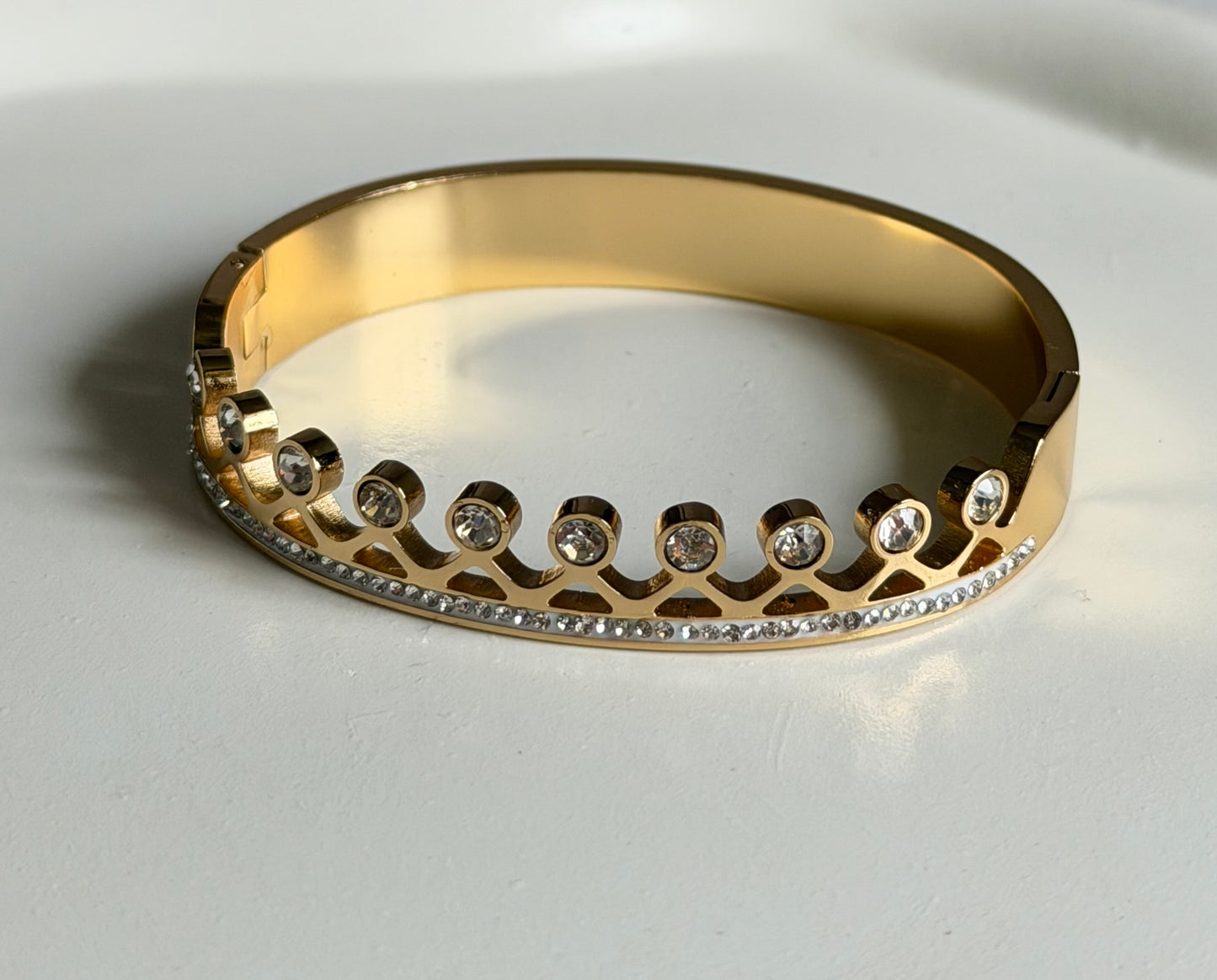 Royal Glow Anti Tarnish Kada Bracelet - Baby Size