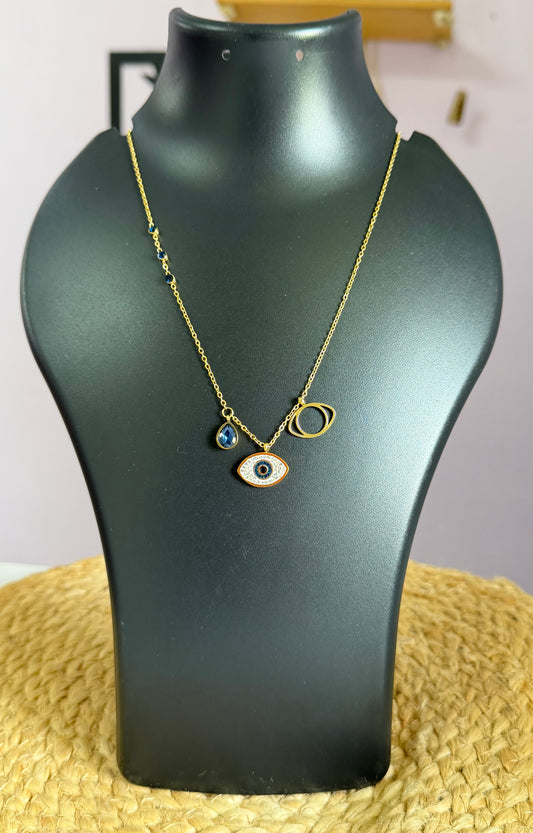 The Gaze Of Guardians Anti Tarnish Neck Chain