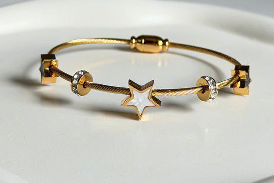 The Stellar Path Anti Tarnish Kada Bracelet - Regular Size