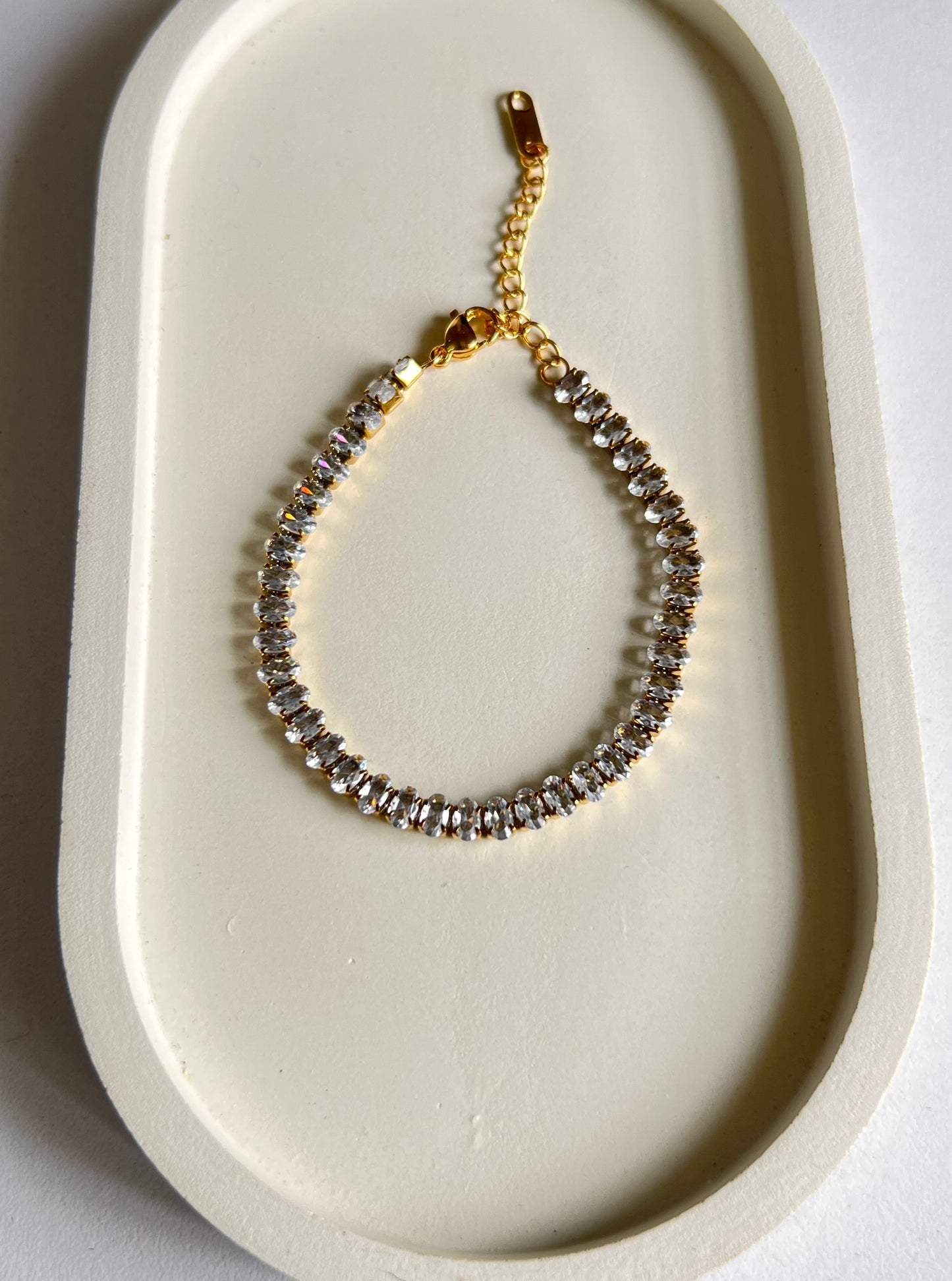 Lunar Shine Tennis Bracelet- Anti-Tarnish