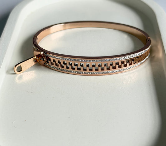 Zipline Glow Anti-Tarnish Kada Bracelet - Regular Size