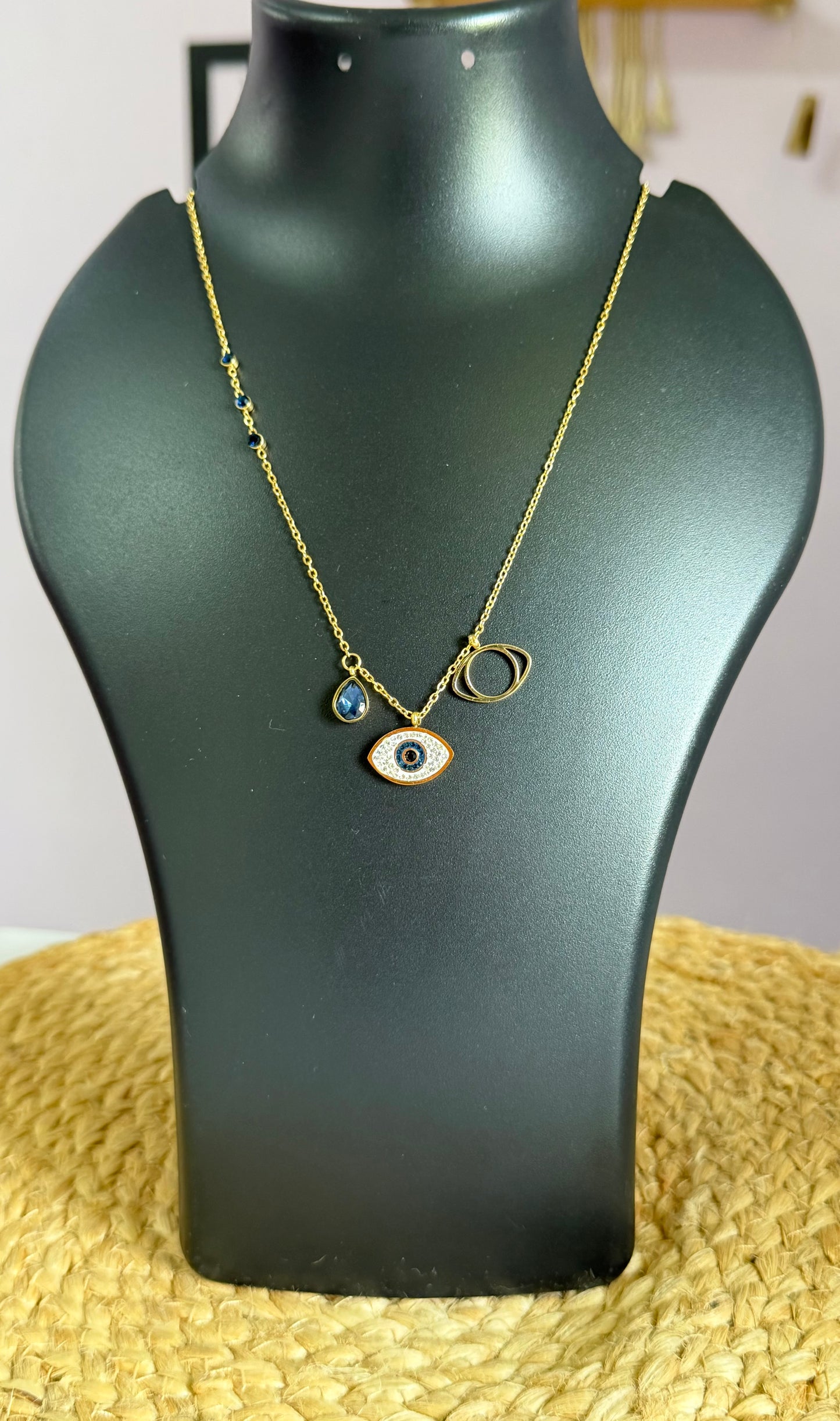 The Gaze Of Guardians Anti Tarnish Neck Chain