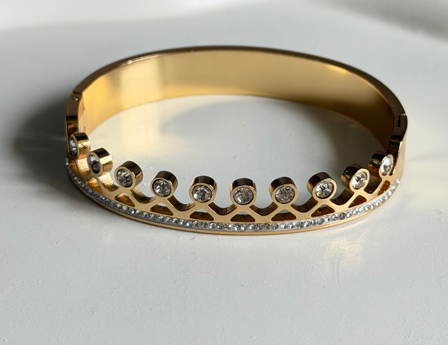 Royal Glow Anti Tarnish Kada Bracelet - Baby Size