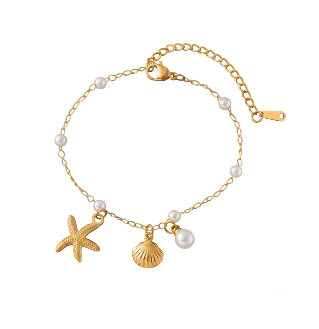 Ocean Baby Anti Tarnish Chain Bracelet