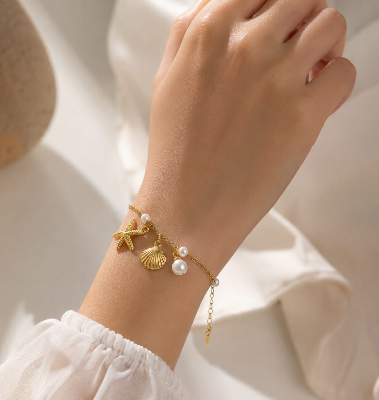 Ocean Baby Anti Tarnish Chain Bracelet