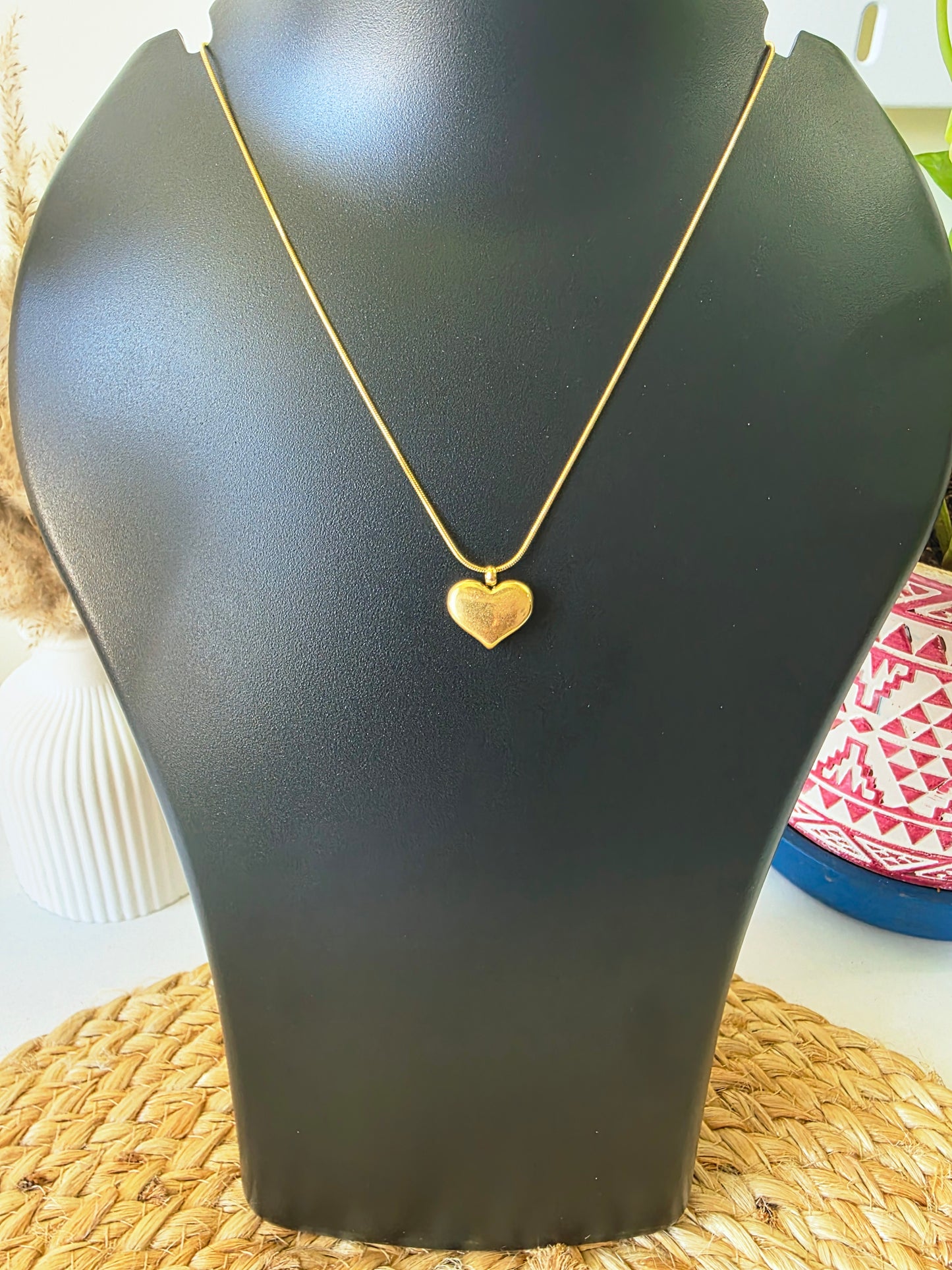 Dainty Heart Luxe Necklace – Gold Plated & Tarnish-Free